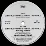 Рингтон Everybody wants to run the world (Running version) (Tears For Fears)