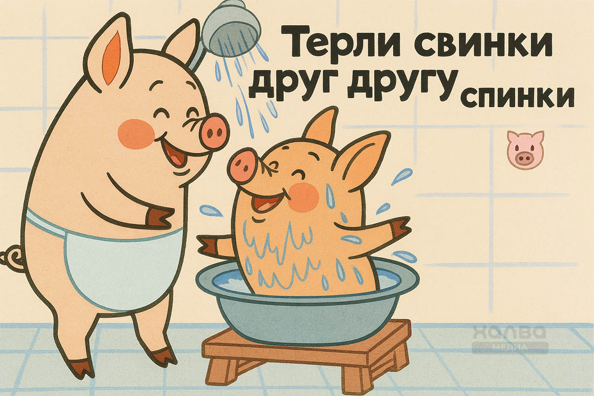 Рингтон Тёрли свинки друг другу спинки